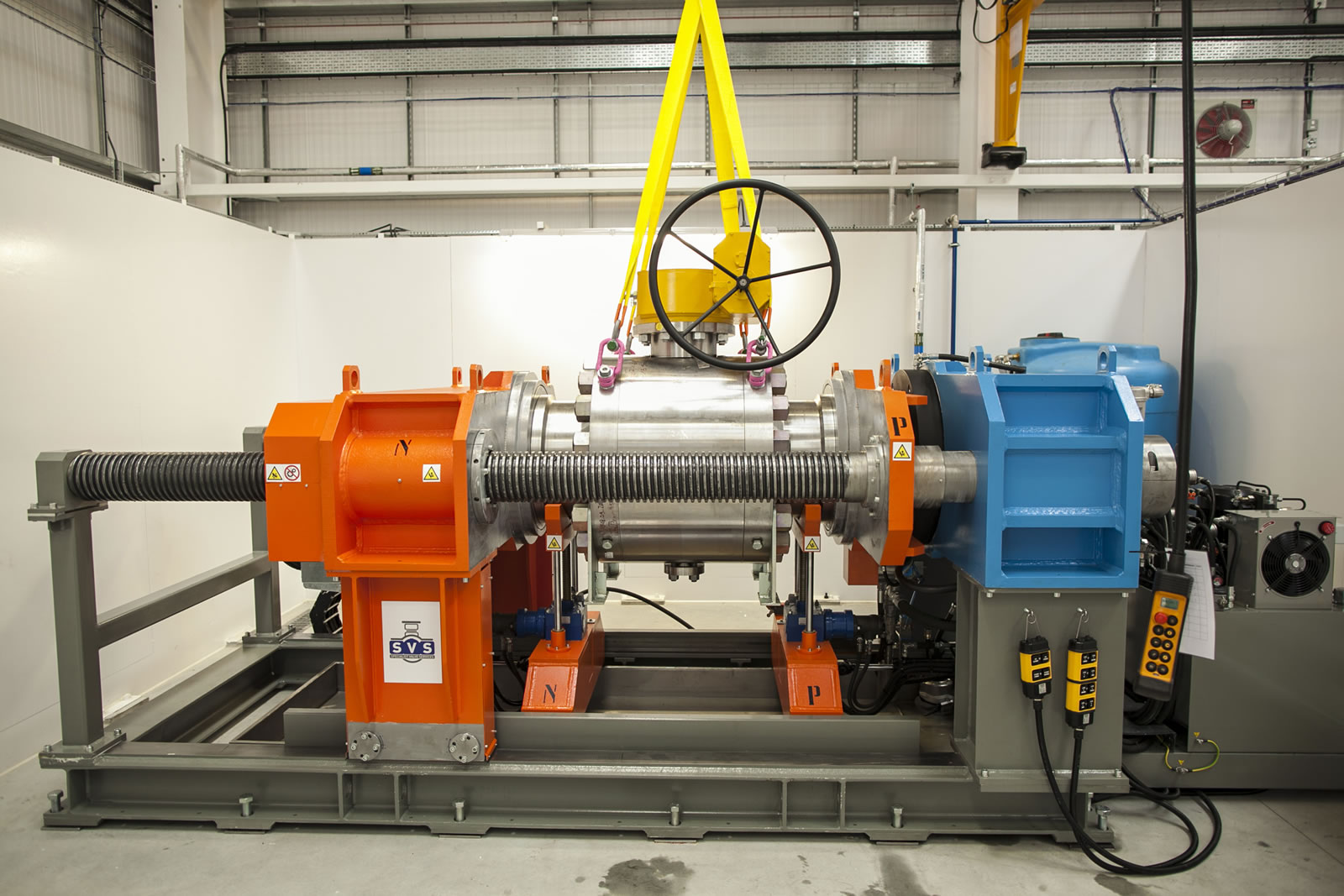 valve test and repair equipment from SVS Aberdeen
