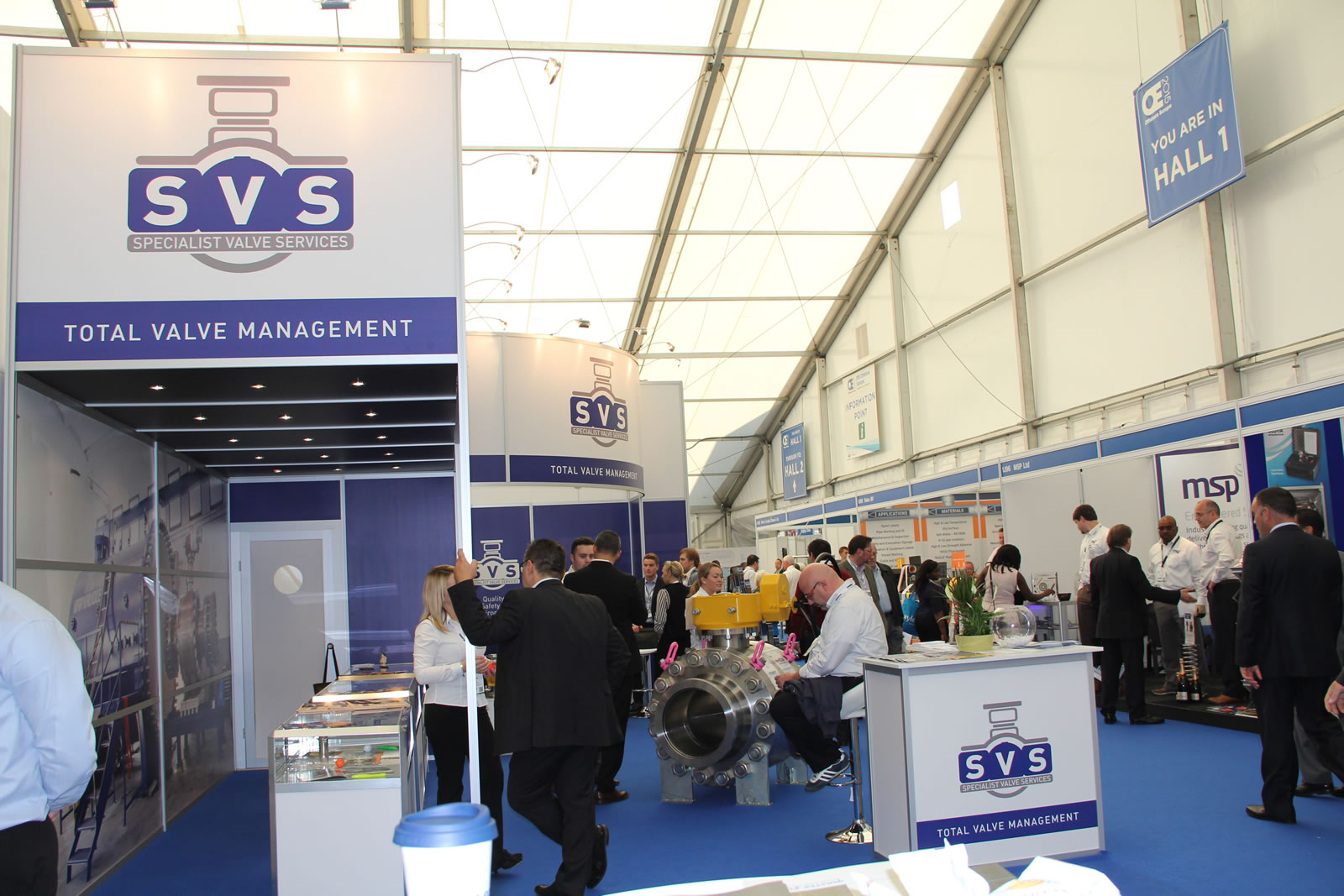 SVS-g13 SVS Exhibit at Europe exhibition