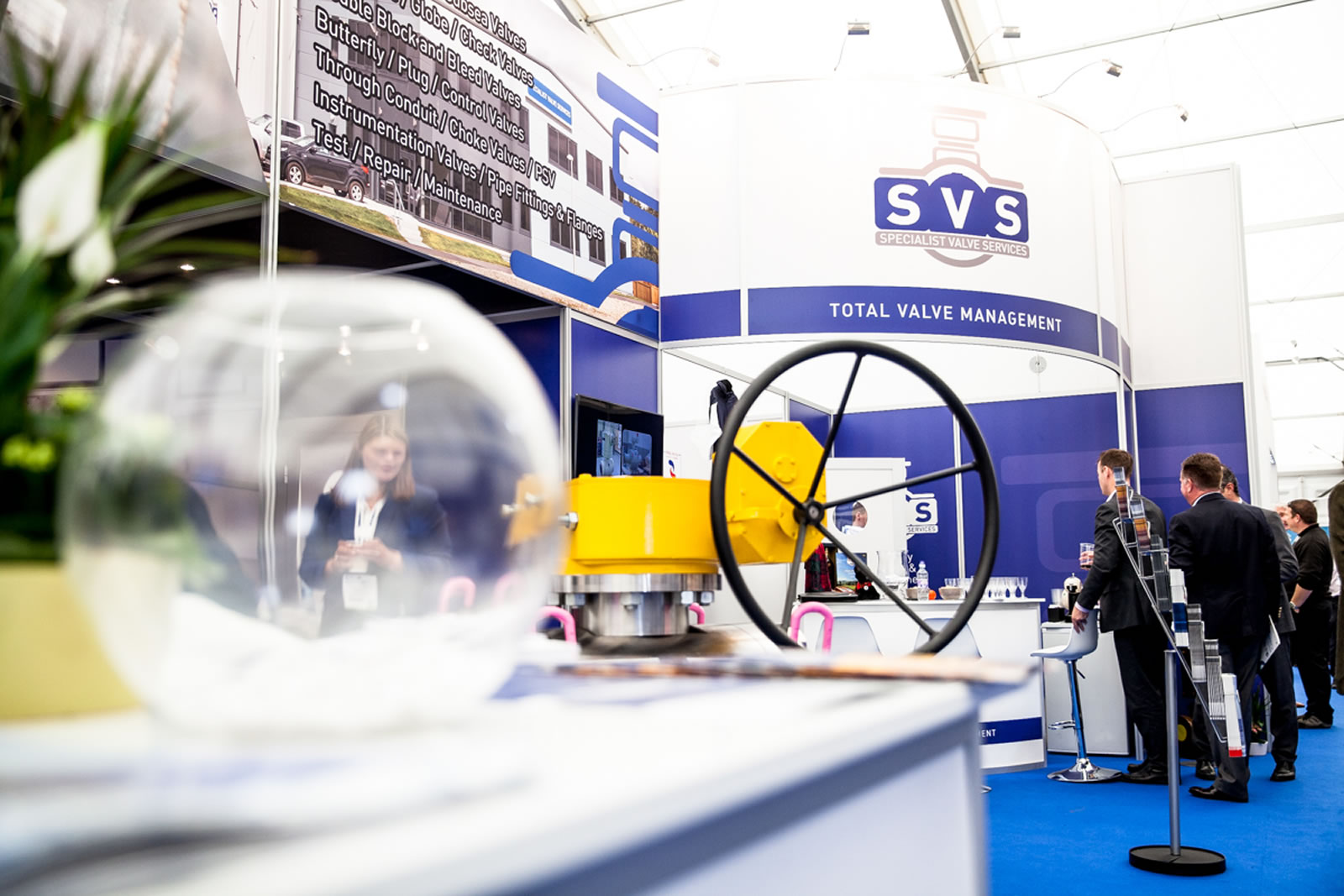 SVS-g8 (1) SVS Exhibit at Aberdeen SPE offshore Europe exhibition