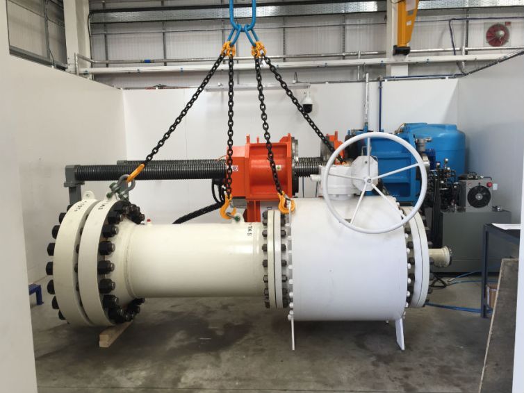 Modification to 24” 150# Ball Valve for Temporary Subsea Application
